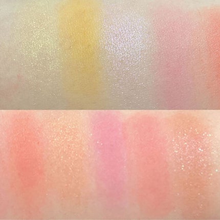 UR GLAM BLOOMING EYE COLOR PALETTE 06/U R GLAM/アイシャドウパレットを使ったクチコミ(3枚目)