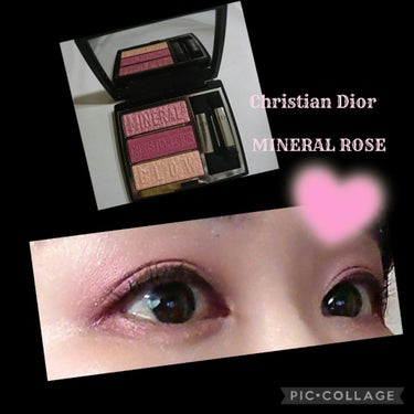 トリオ ブリック パレット 833 ミネラル ローズ（生産終了）/Dior/アイシャドウパレットの画像