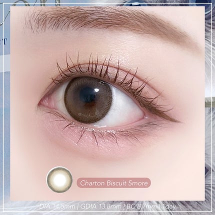 Charton 1day/Charton/ワンデー(1DAY)カラコンを使ったクチコミ(2枚目)