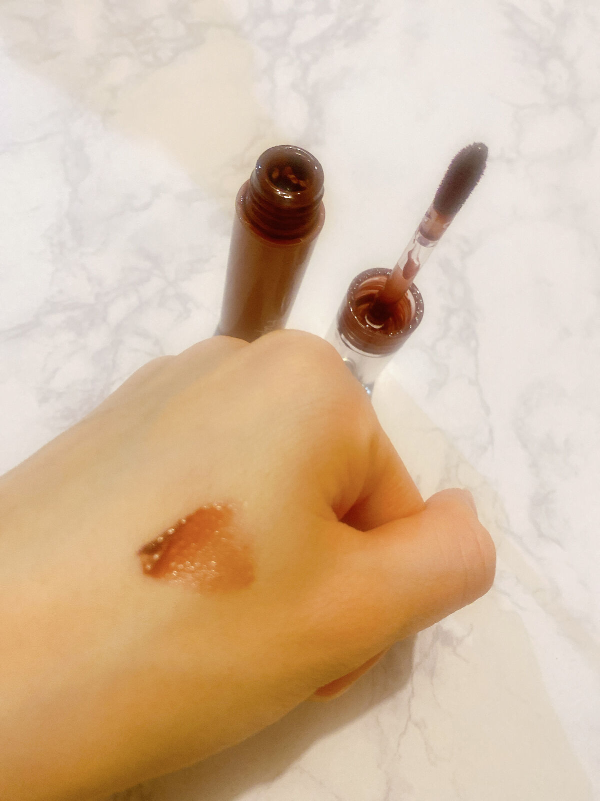 ニュアンスラップティント/Fujiko/リップティントを使ったクチコミ（3枚目）