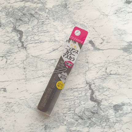 ニュアンスカラーマスカラ/CEZANNE/マスカラを使ったクチコミ(2枚目)