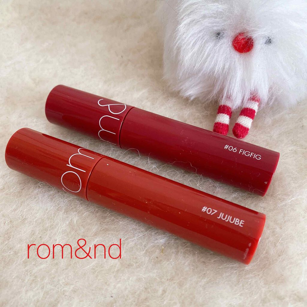 ジューシーラスティングティント/rom&nd/リップティントを使ったクチコミ（1枚目）