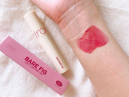 ジューシーラスティングティント/rom&nd/リップティントを使ったクチコミ(5枚目)