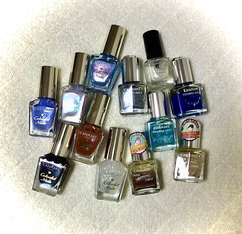カラフルネイルズ/キャンメイク/マニキュアを使ったクチコミ(1枚目)