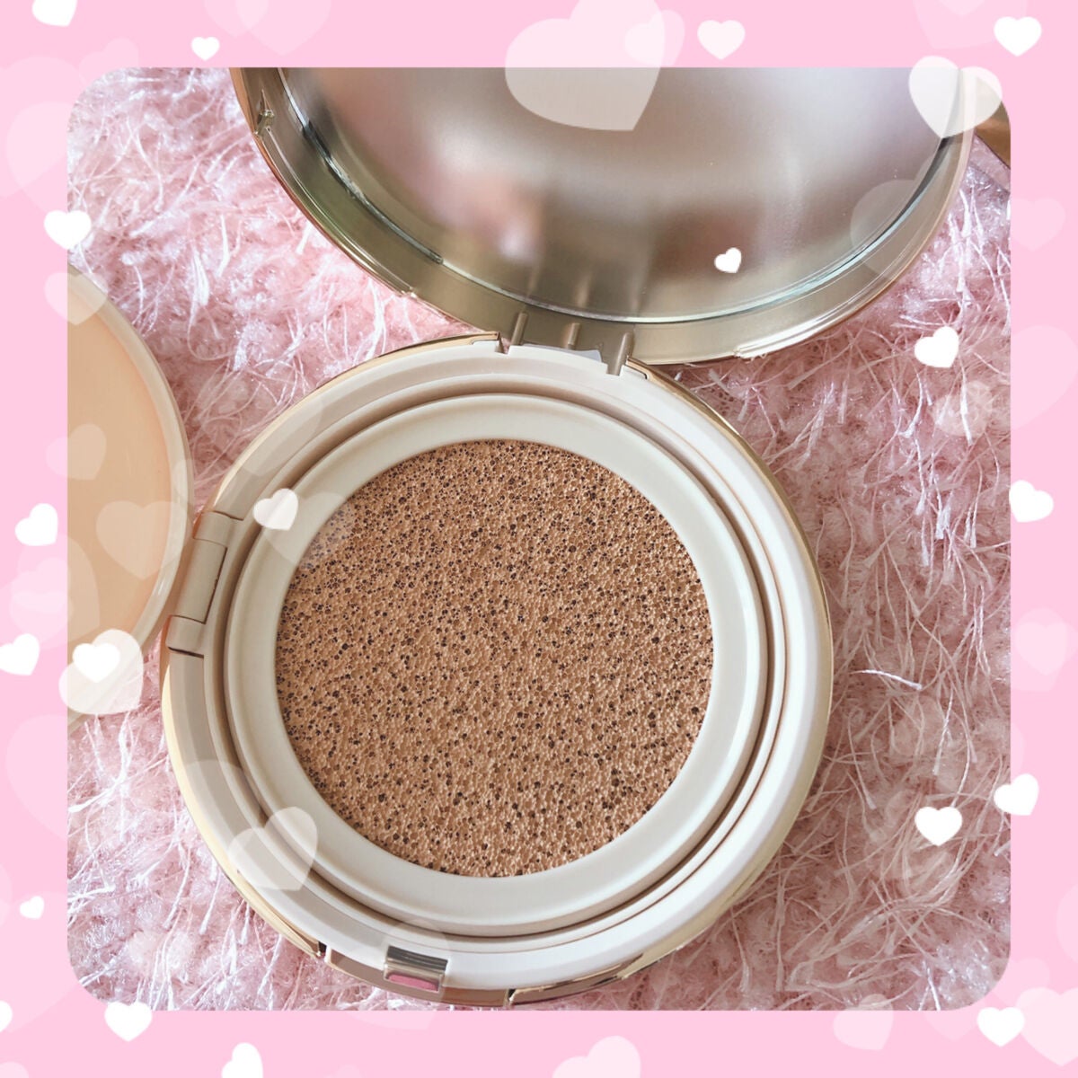 プロテーラービーグロウクッション(オールニュー)/espoir/クッションファンデーションを使ったクチコミ(4枚目)