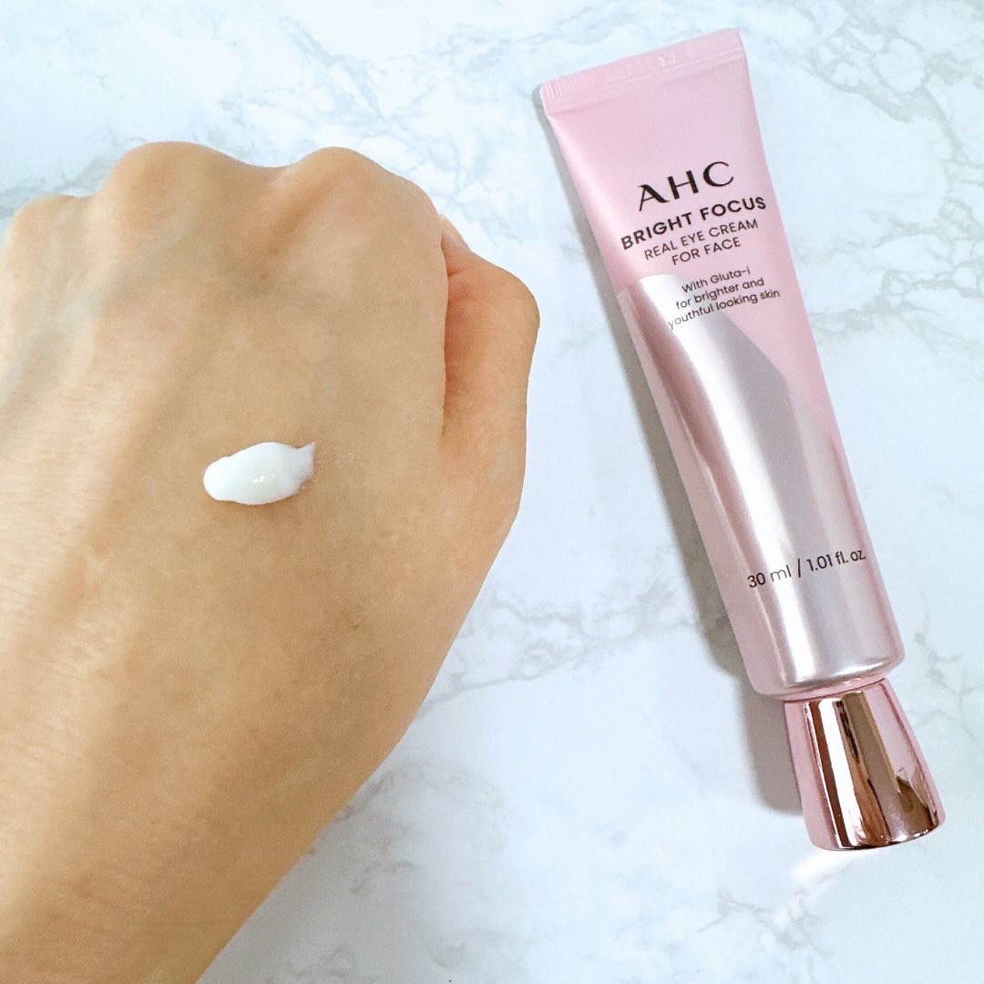 ブライト フォーカス リアル アイクリーム フォーフェイス/AHC/アイケア・アイクリームを使ったクチコミ（2枚目）