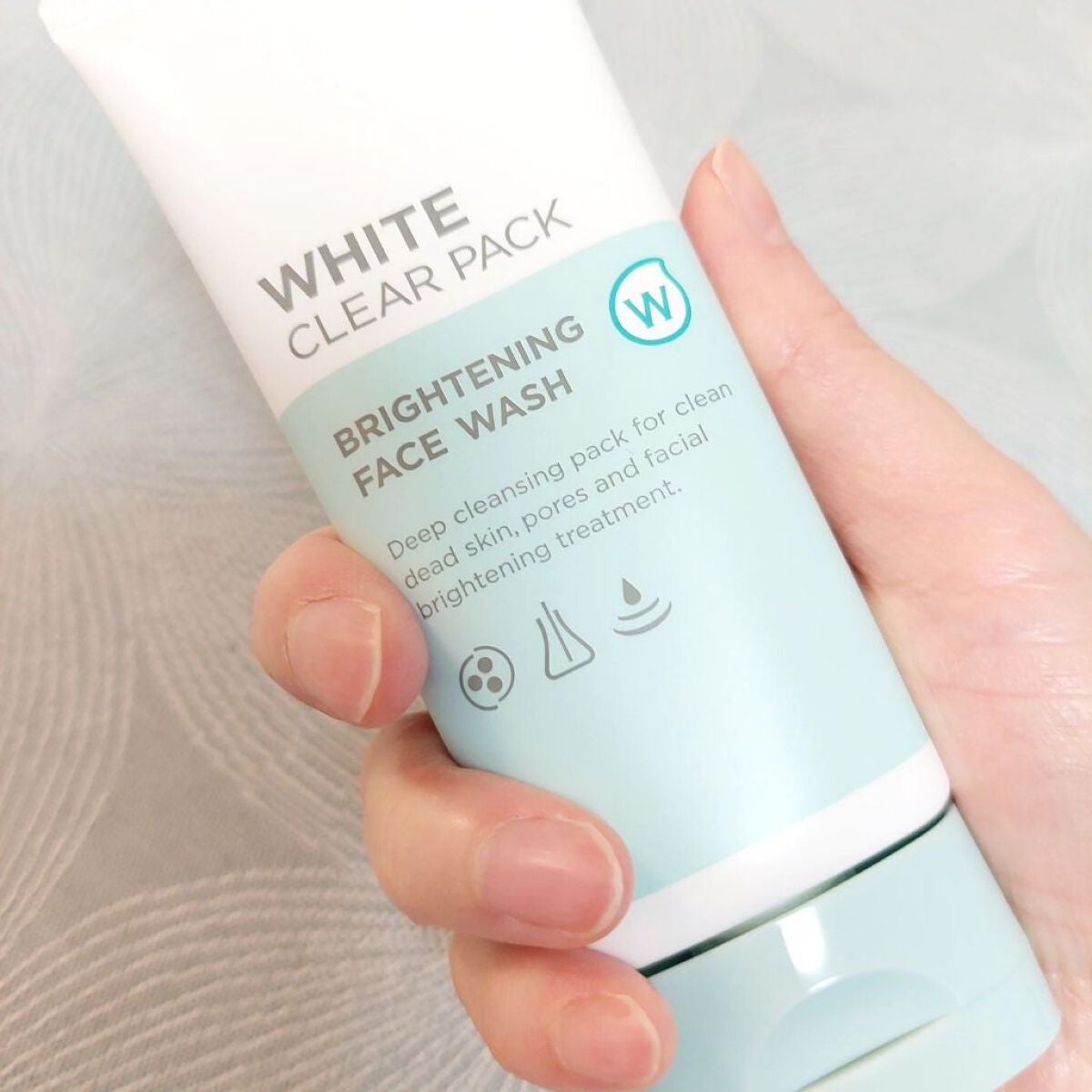 W・ホワイトクリアパック/ホワイピュア/洗い流すパック・マスクを使ったクチコミ(2枚目)