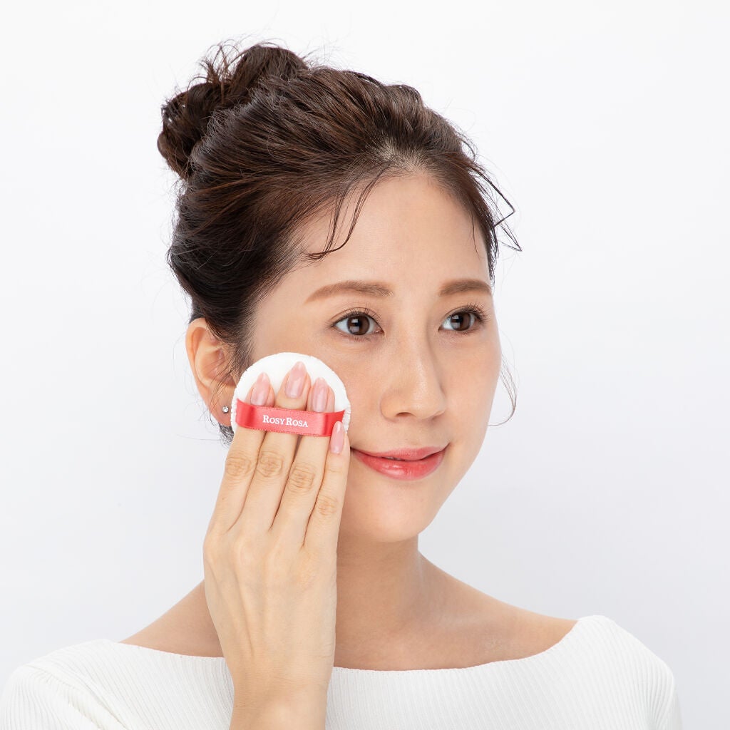 ビロードタッチパフ 2P/ロージーローザ/パフ・スポンジを使ったクチコミ(5枚目)