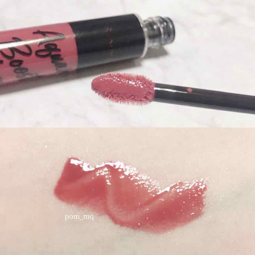 アクアリィ ブースト リップラッカー/リンメル ロンドン/リップグロスを使ったクチコミ（2枚目）