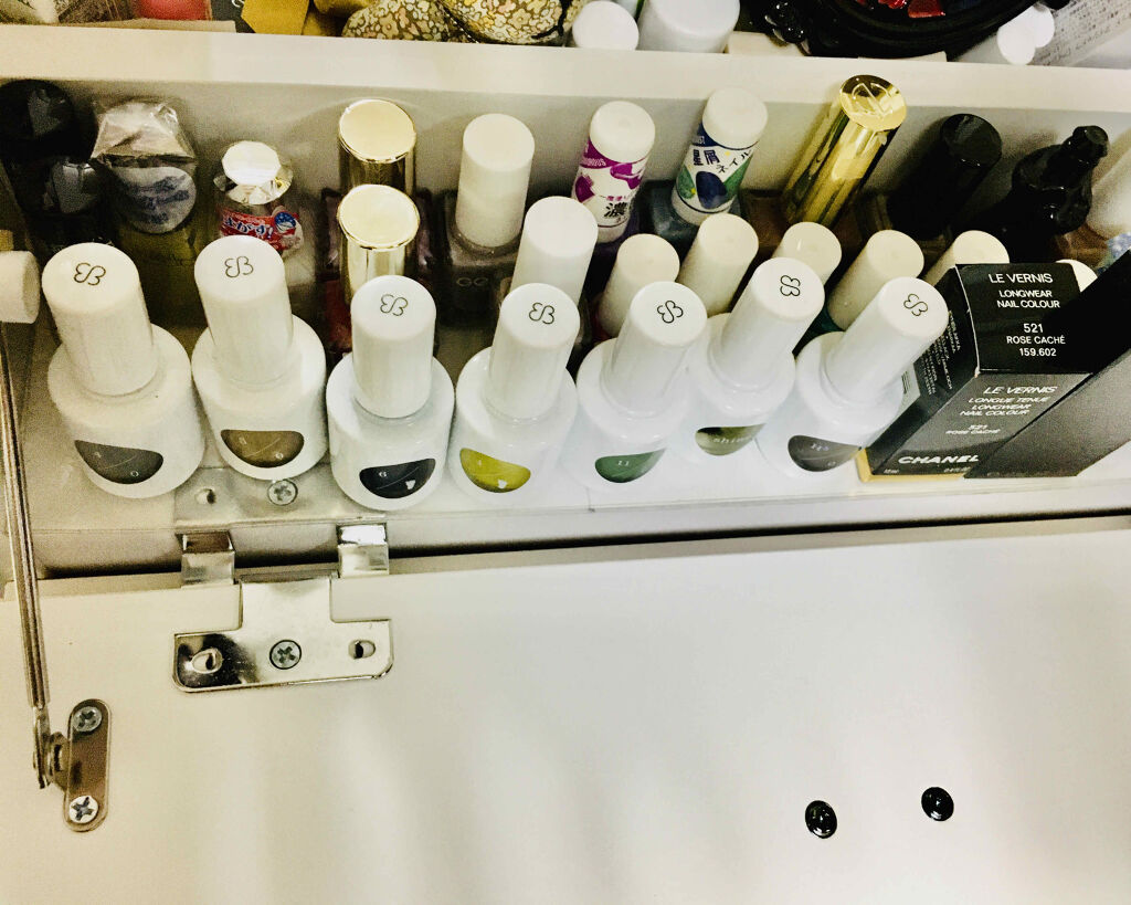 カラーベースコート ゼロ/uka/オールインワンネイルを使ったクチコミ（3枚目）