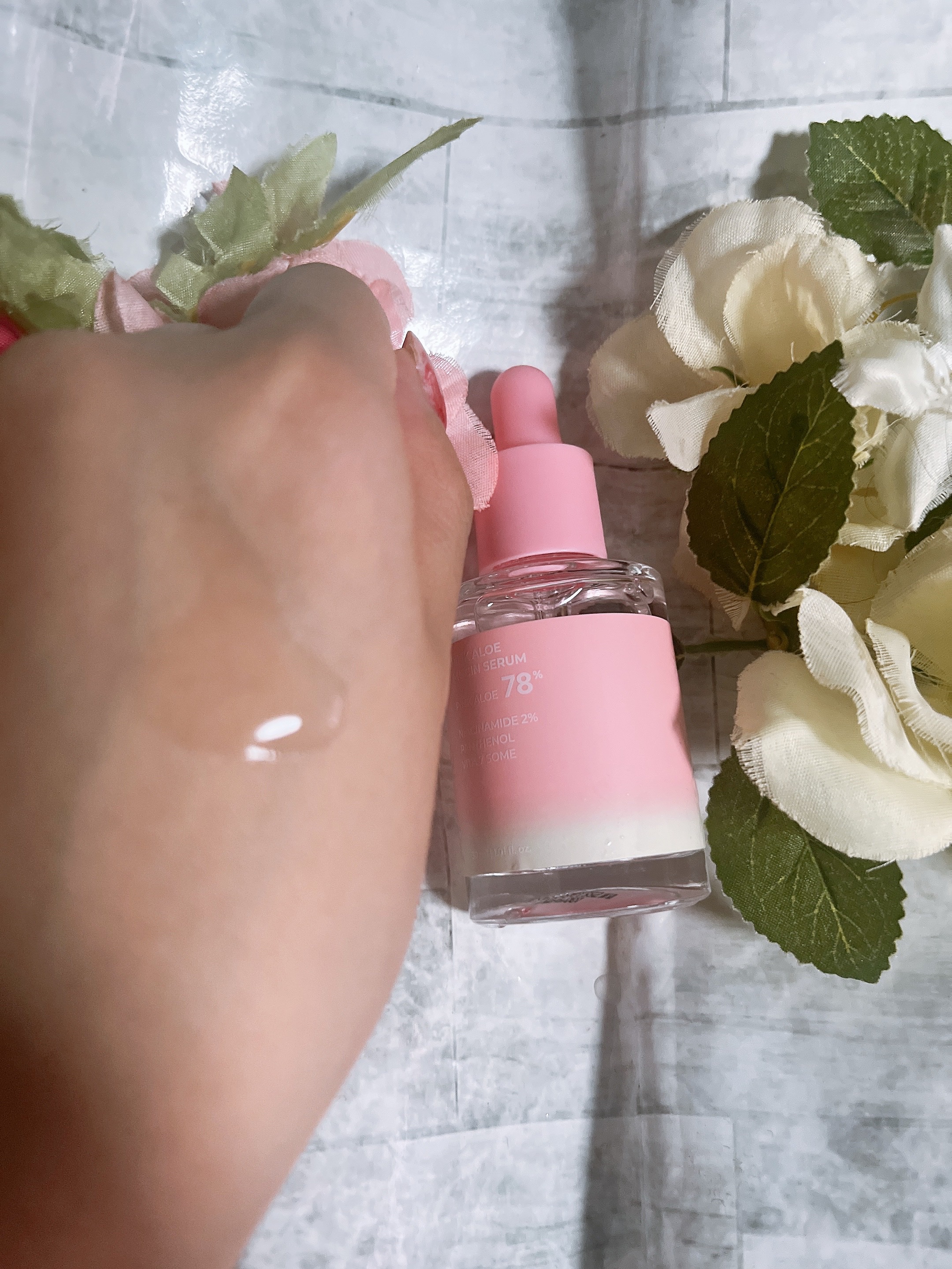 ピンクアロエビタトナー/APRILSKIN/化粧水を使ったクチコミ（3枚目）