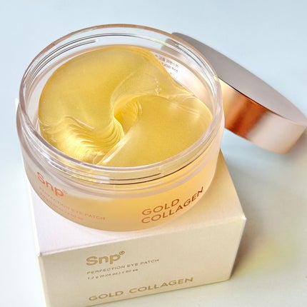 ゴールドコラーゲンパーフェクションアイパッチ/SNP/シートマスク・パックを使ったクチコミ(1枚目)