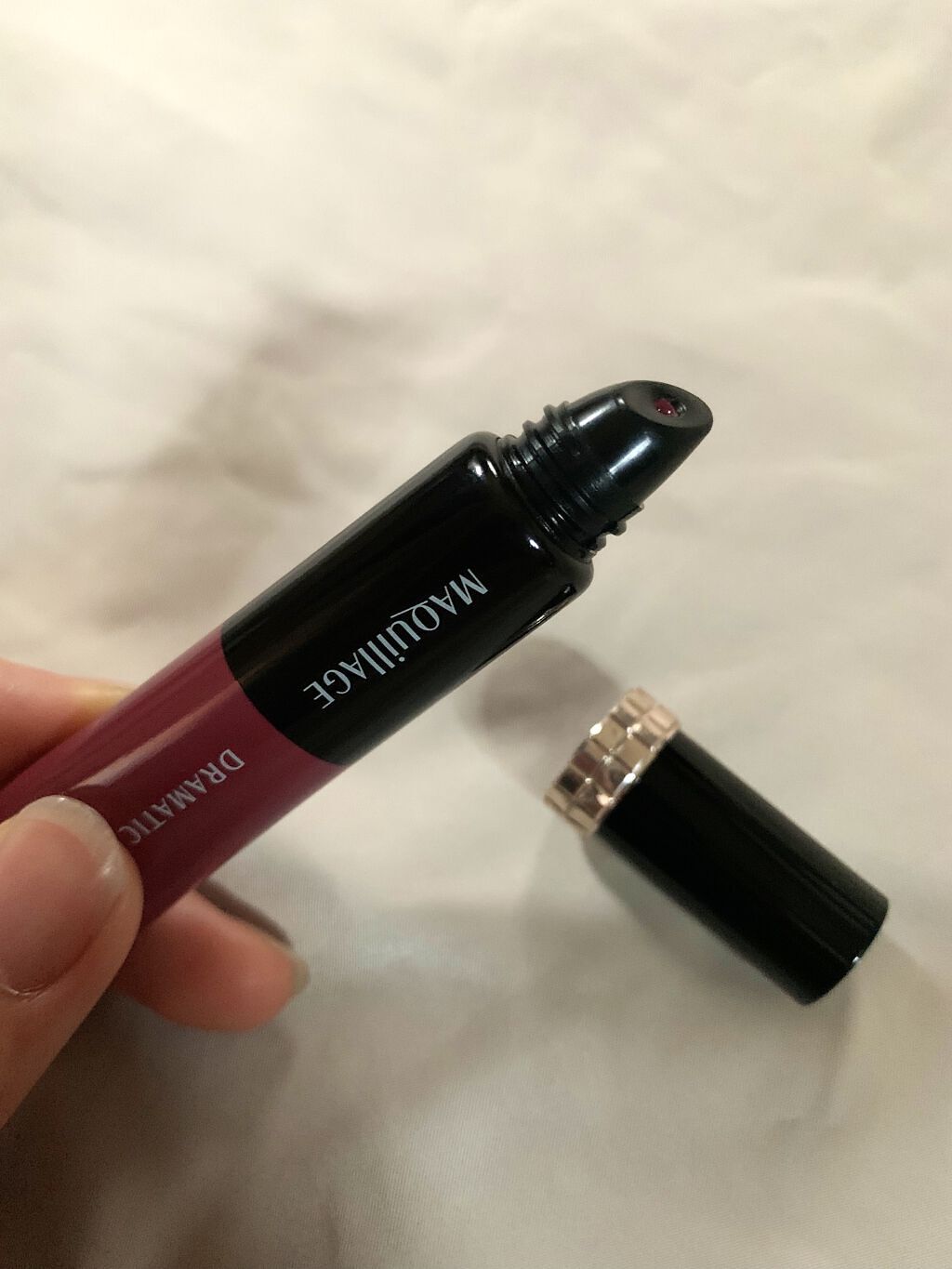 ドラマティックリップティント/マキアージュ/リップティントを使ったクチコミ（2枚目）