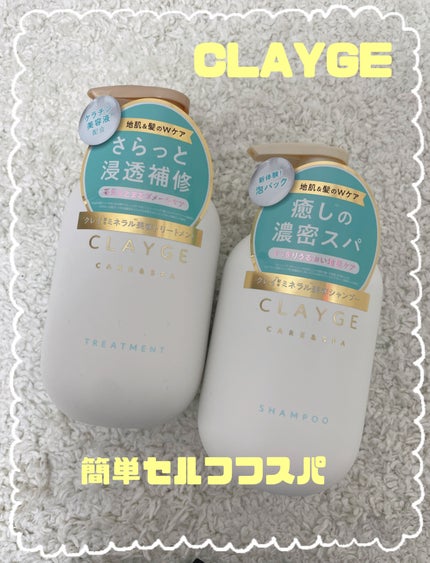 シャンプー/トリートメント SR/CLAYGE/市販シャンプーを使ったクチコミ(1枚目)