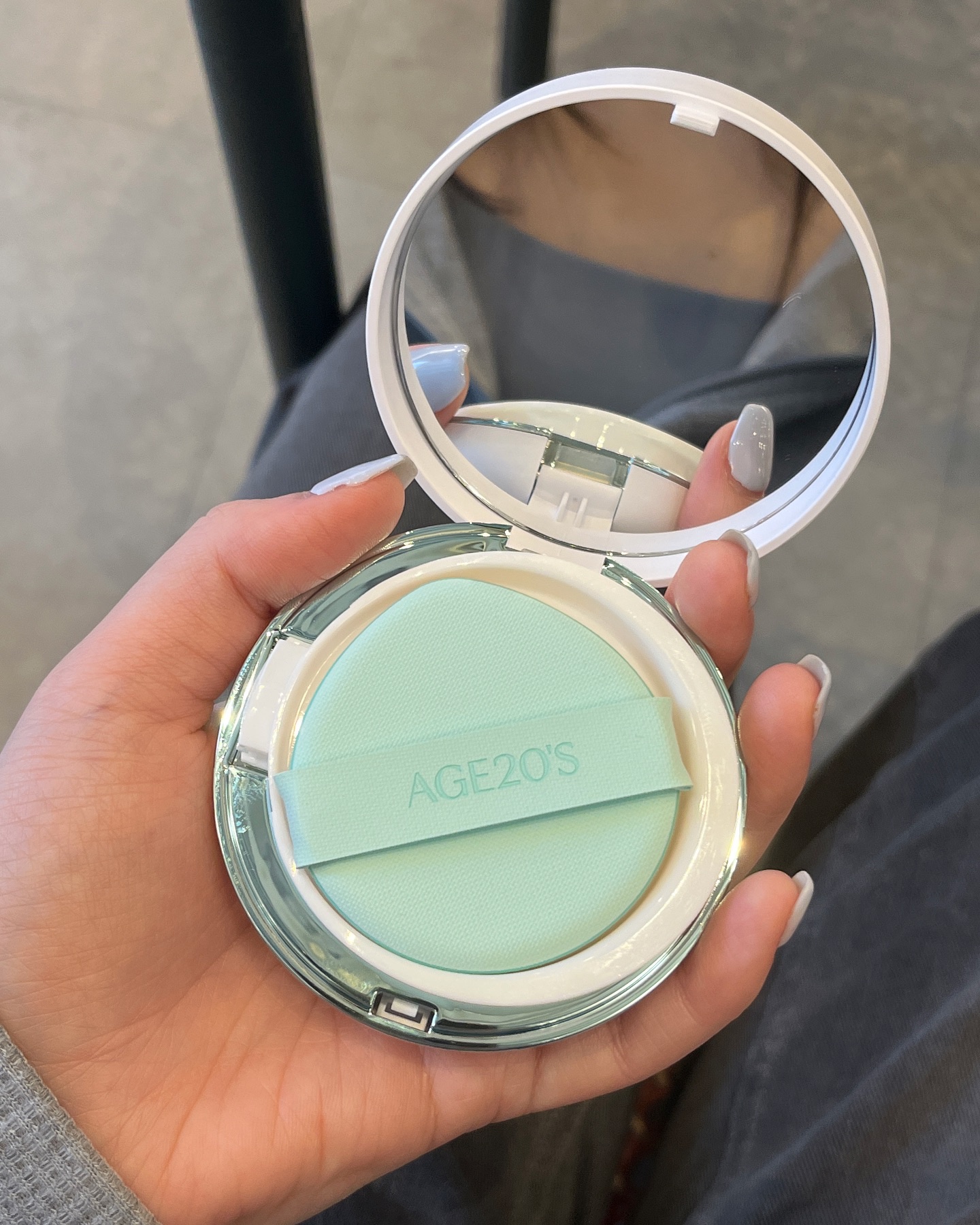 サンエッセンスパクト カーミングロングプロテクション/AGE20’s/日焼け止めクリームを使ったクチコミ（2枚目）