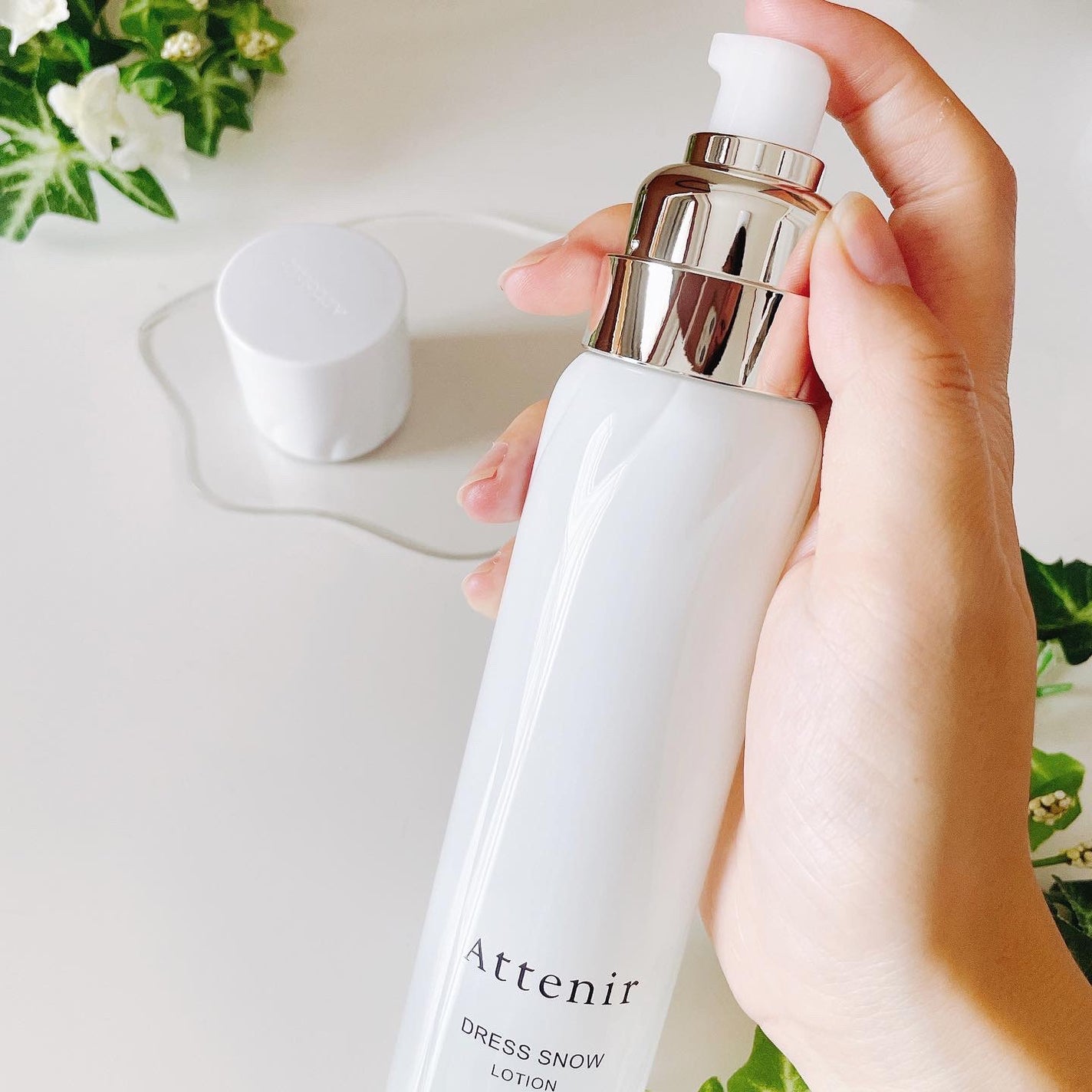 ドレススノー ローション【医薬部外品】 /アテニア/化粧水を使ったクチコミ(2枚目)