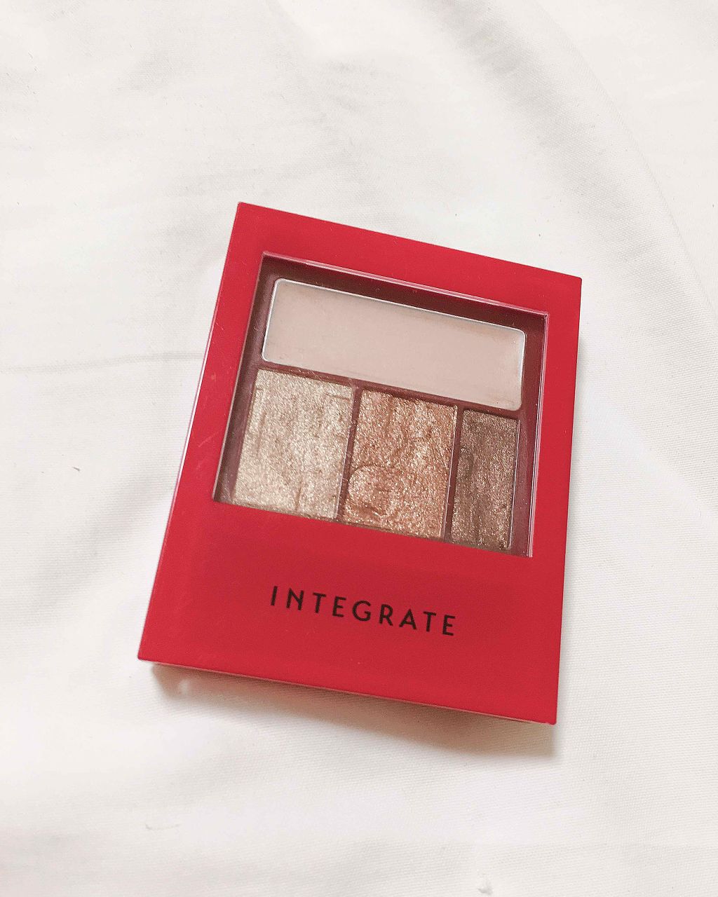 アクセントカラーアイズ CC/インテグレート/アイシャドウパレットを使ったクチコミ(1枚目)