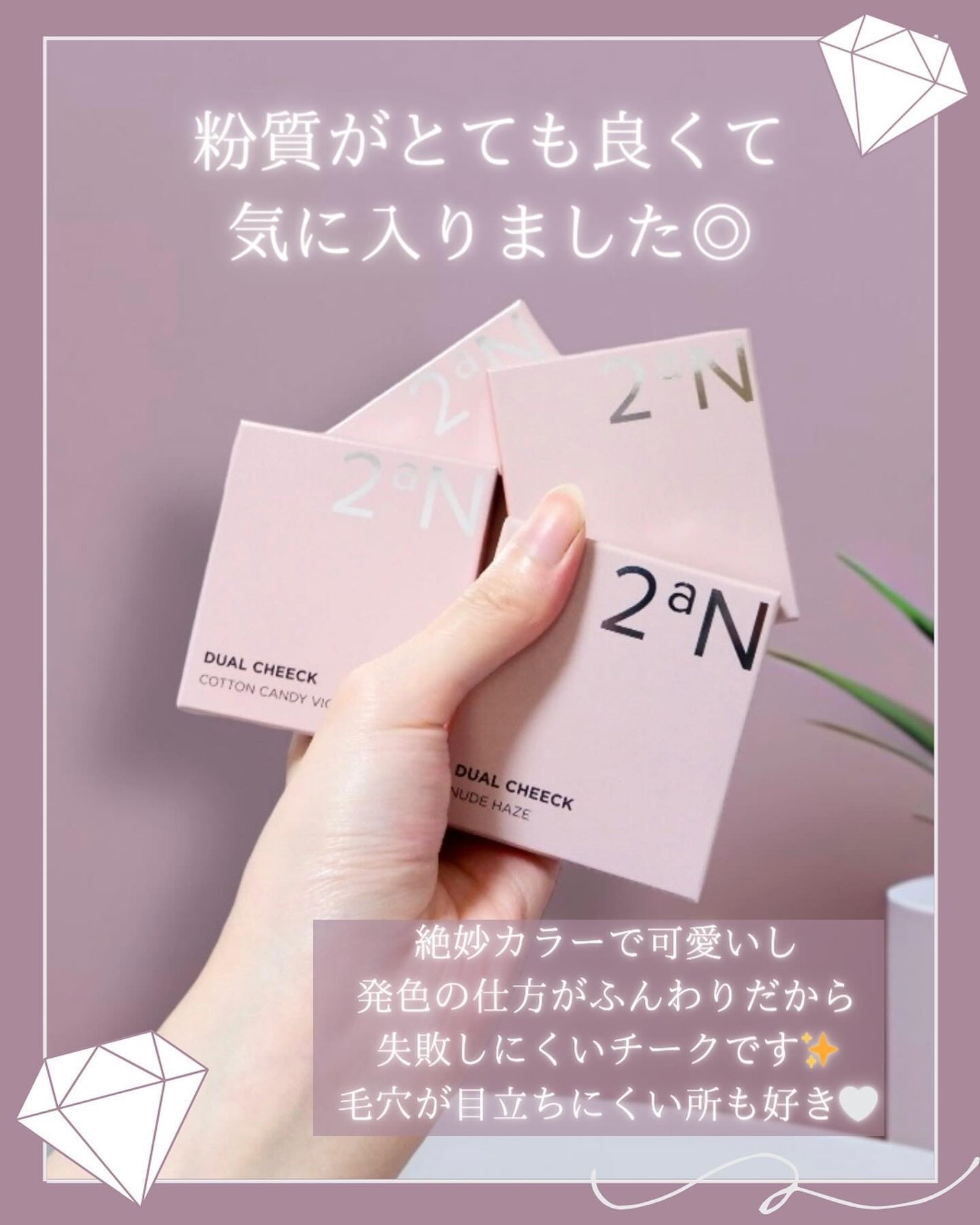 デュアルチーク/2aN/パウダーチークを使ったクチコミ(8枚目)