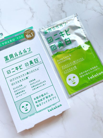 薬用ルルルン 美白アクネ/ルルルン/シートマスク・パックを使ったクチコミ(7枚目)