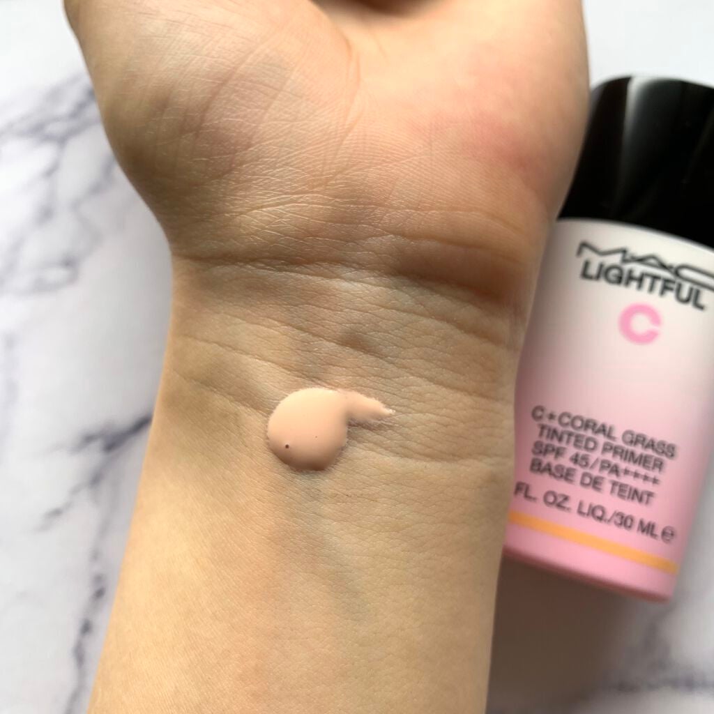 ライトフル C+ティンティッド プライマーSPF45(PA++++)/M・A・C/化粧下地を使ったクチコミ(3枚目)