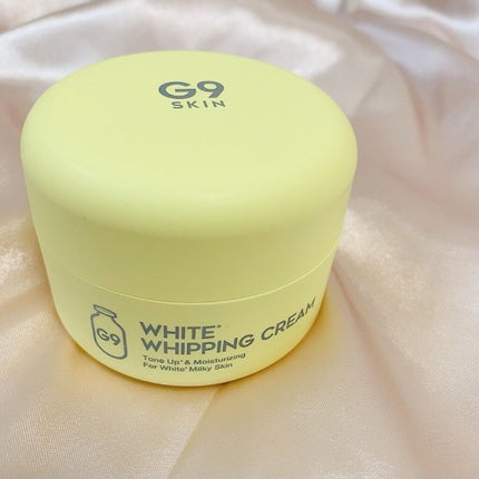 WHITE WHIPPING CREAM(ウユクリーム)/G9SKIN/化粧下地を使ったクチコミ(2枚目)