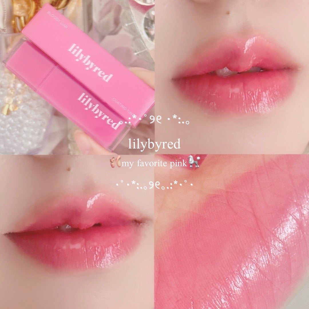 ブラッディライアー コーティングティント/lilybyred/リップティントを使ったクチコミ(1枚目)