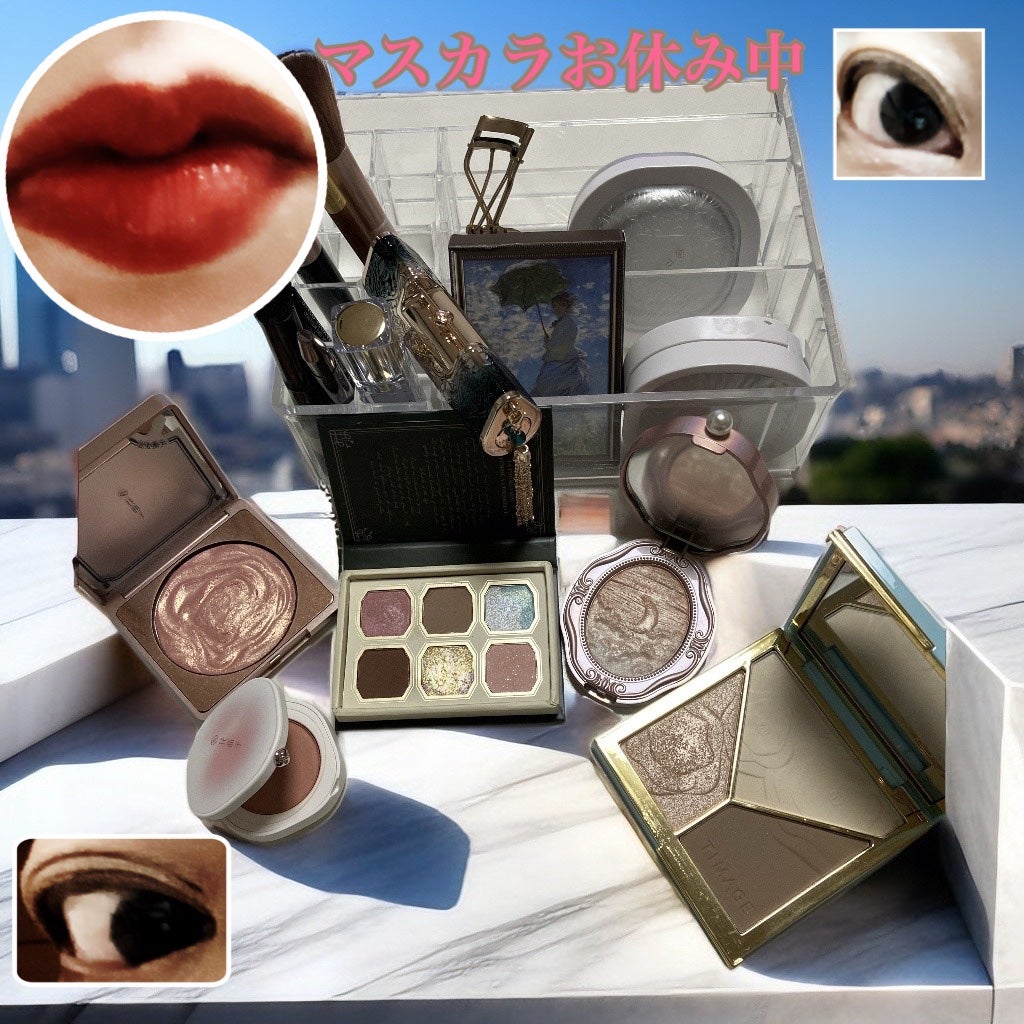 双花彫刻 ハイライト/花西子/パウダーハイライトを使ったクチコミ(1枚目)