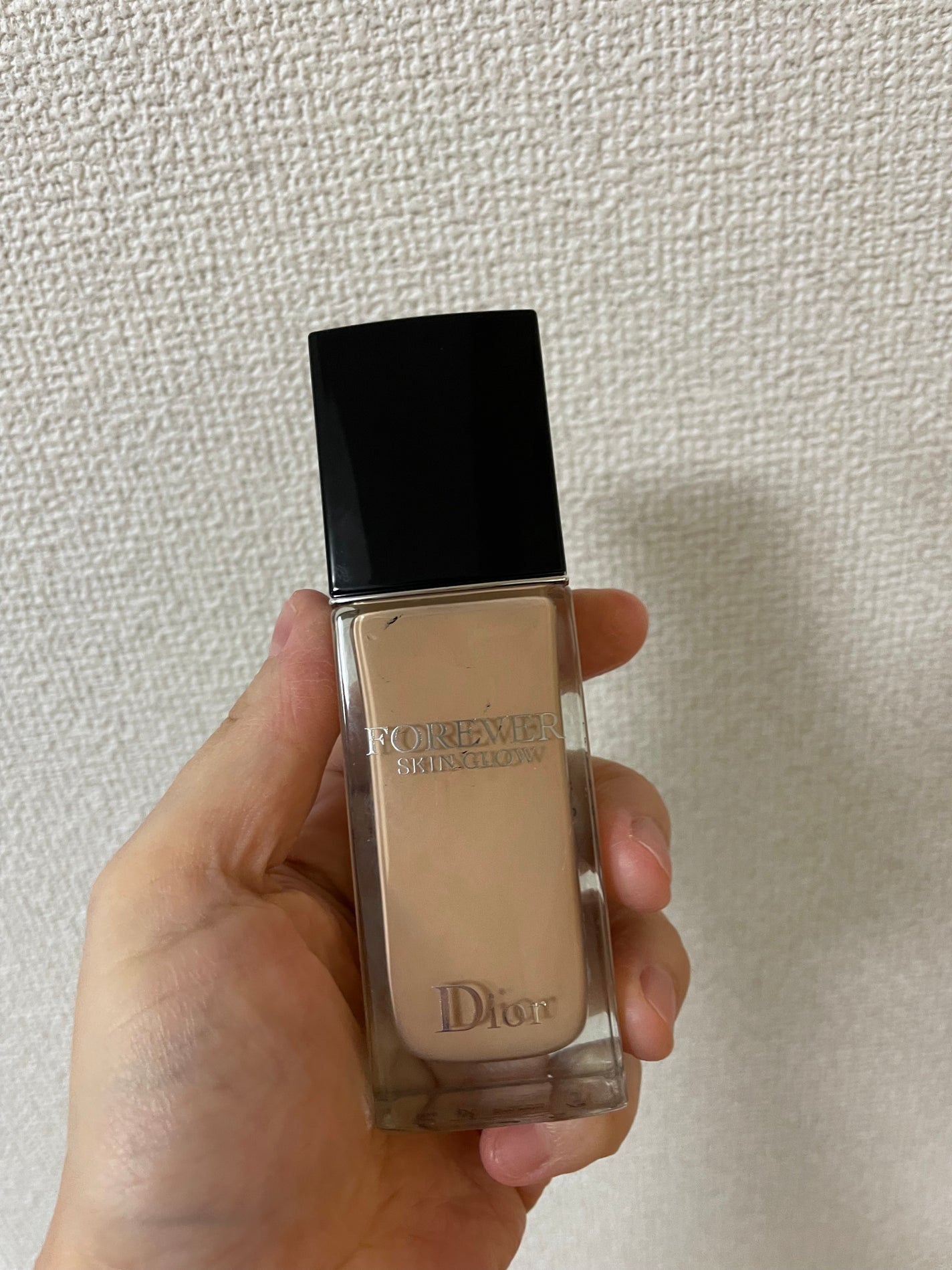ディオールスキン フォーエヴァー フルイド グロウ/Dior/リキッドファンデーションを使ったクチコミ(1枚目)