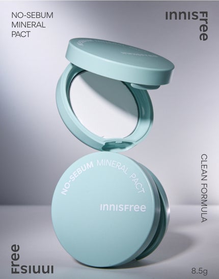 ノーセバム ミネラルパウダー N/innisfree/ルースパウダーを使ったクチコミ(5枚目)