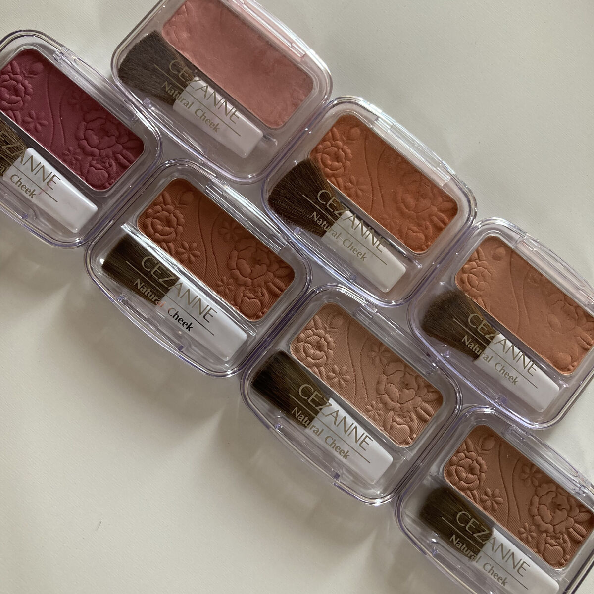 ナチュラル チークN/CEZANNE/パウダーチークを使ったクチコミ（1枚目）