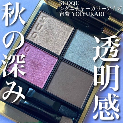 シグニチャー カラー アイズ/SUQQU/アイシャドウパレットを使ったクチコミ(1枚目)