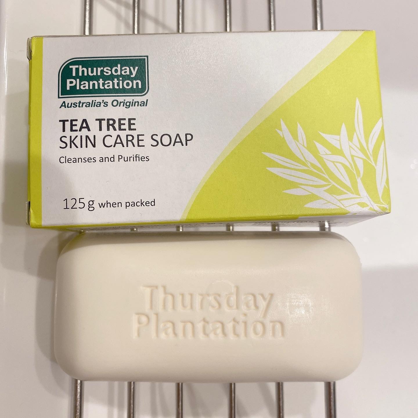 ティーツリースキンケアソープ/ミックコスモ/洗顔石鹸を使ったクチコミ（1枚目）