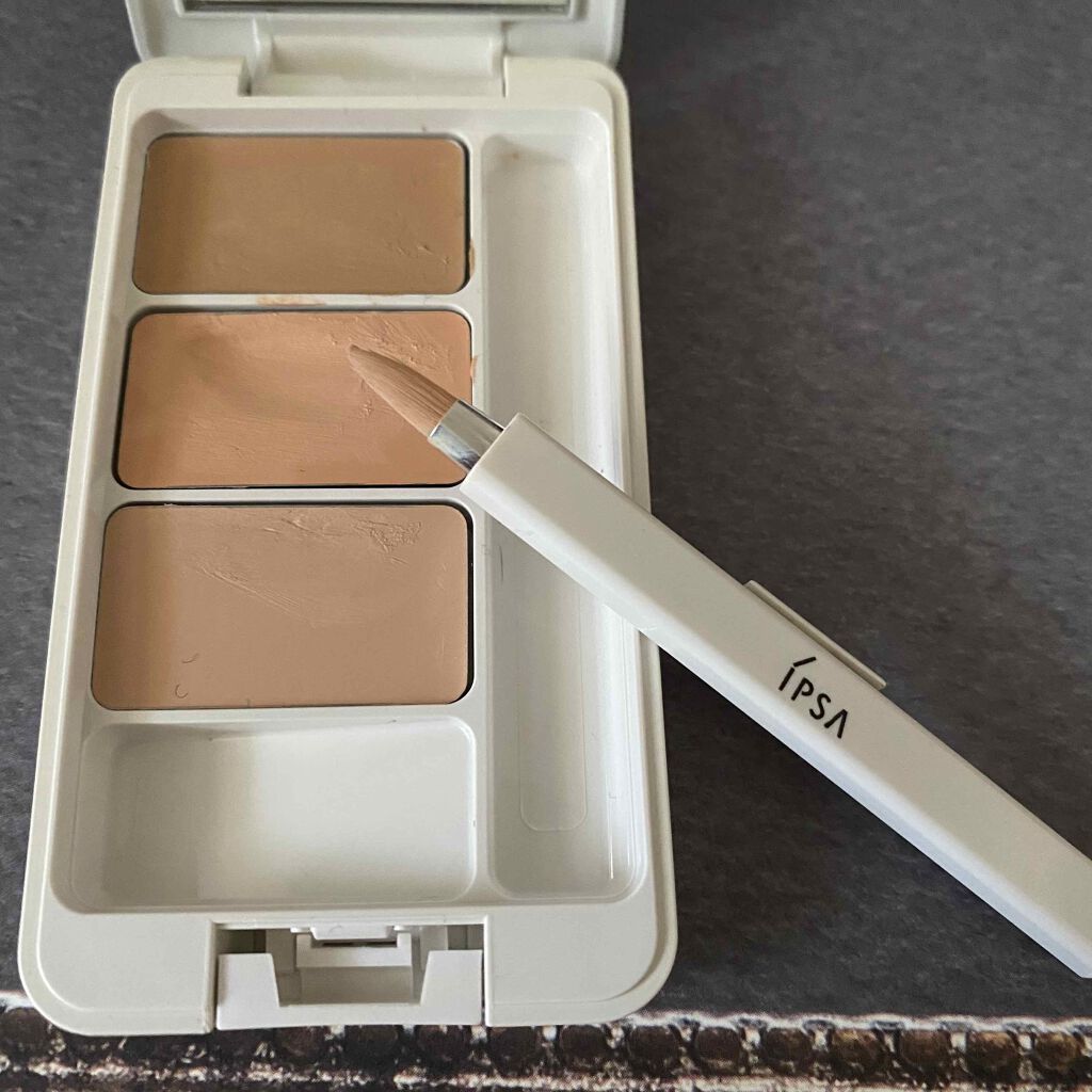 クリエイティブコンシーラーe/IPSA/パレットコンシーラーを使ったクチコミ(4枚目)