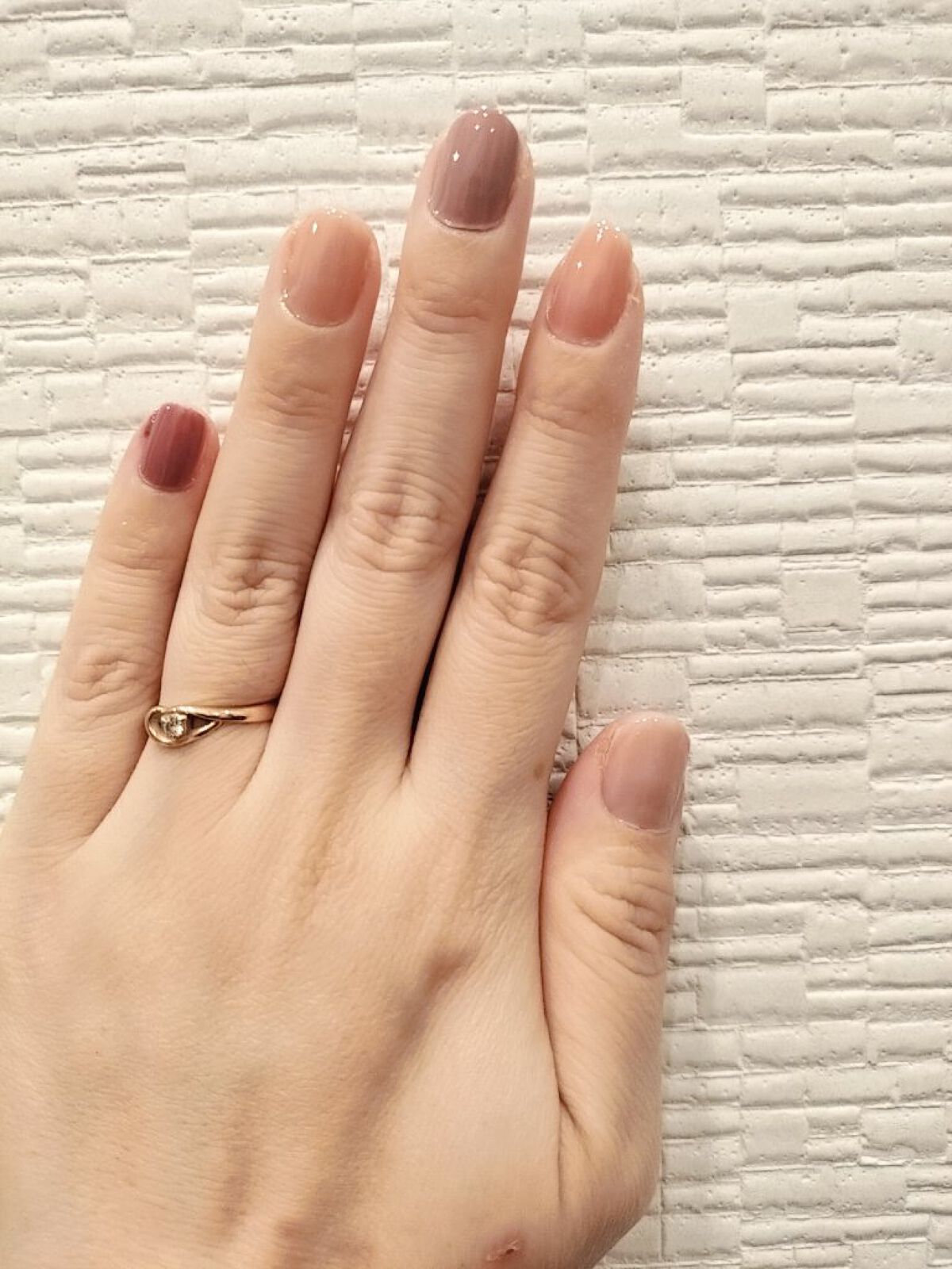 グロッシーコート/スキューズミー/オールインワンネイルを使ったクチコミ（2枚目）