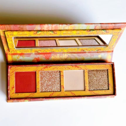 山海シリーズ 4色アイシャドウパレット 02 鳐兔 rabbit fish/GirlCult/アイシャドウパレットの画像