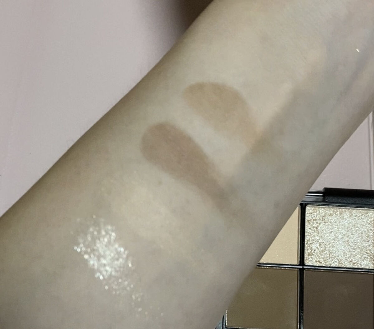 MFL アイシャドウ ベージュ/moitiful/アイシャドウパレットを使ったクチコミ（3枚目）