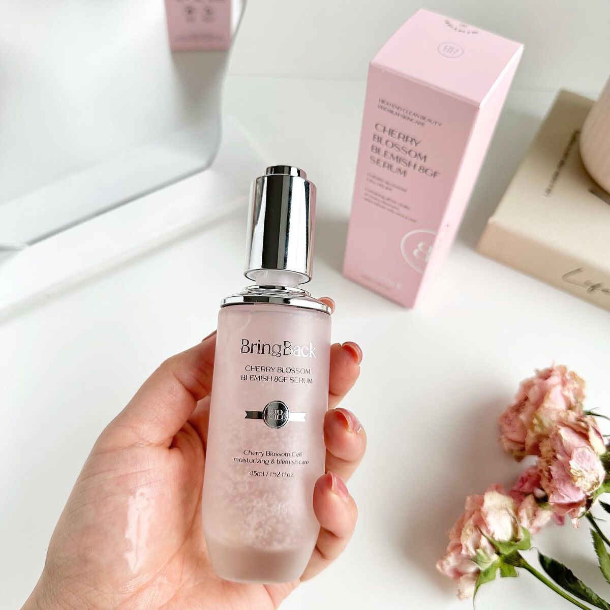 チェリーブロッサムブレミッシュ８GFセラム/Bring Back/化粧水を使ったクチコミ（3枚目）