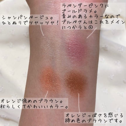 リアルクローズシャドウ/excel/アイシャドウパレットを使ったクチコミ(4枚目)