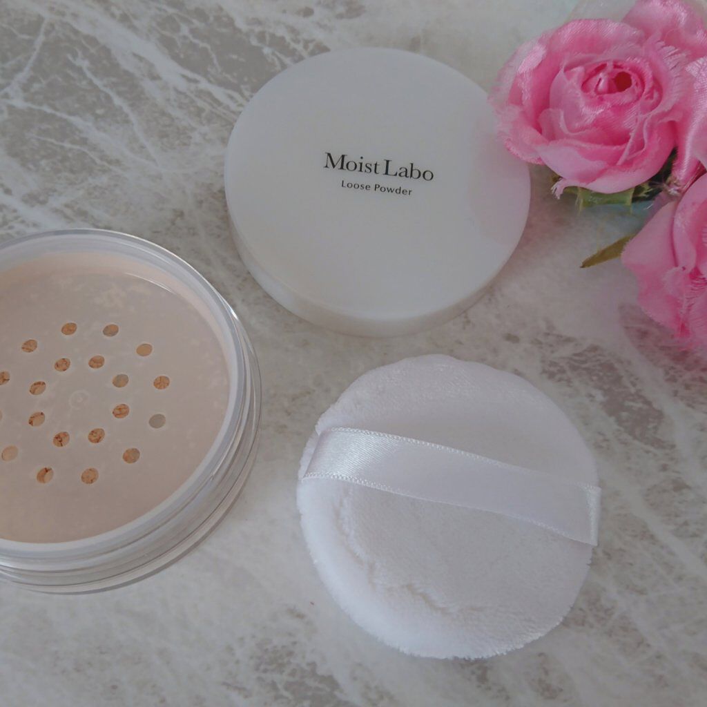 モイストラボ ルースパウダー 00 透明タイプ/Moist Labo/ルースパウダーを使ったクチコミ（2枚目）