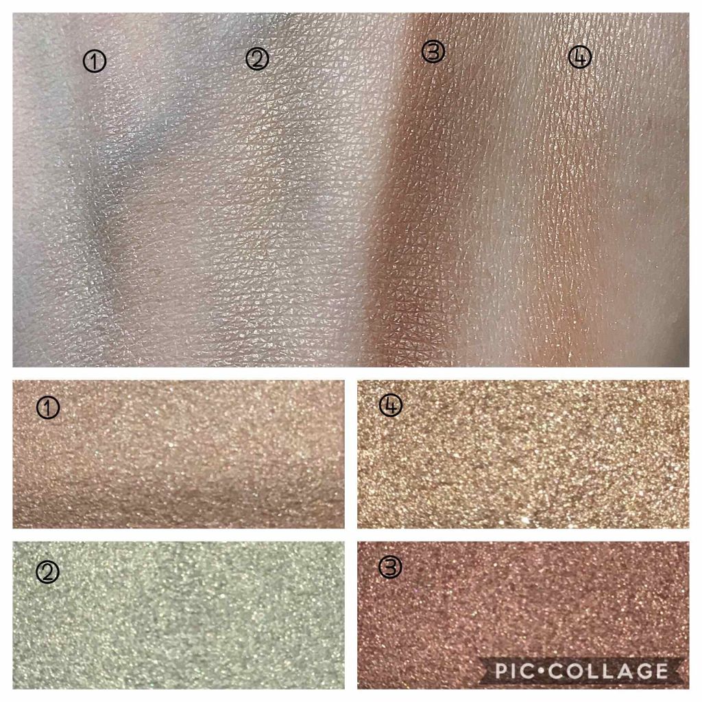 リアルクローズシャドウ/excel/アイシャドウパレットを使ったクチコミ(2枚目)