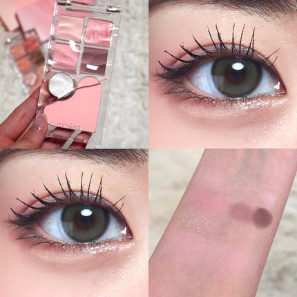 ベアレイヤーパレット/rom&nd/アイシャドウパレットを使ったクチコミ(3枚目)