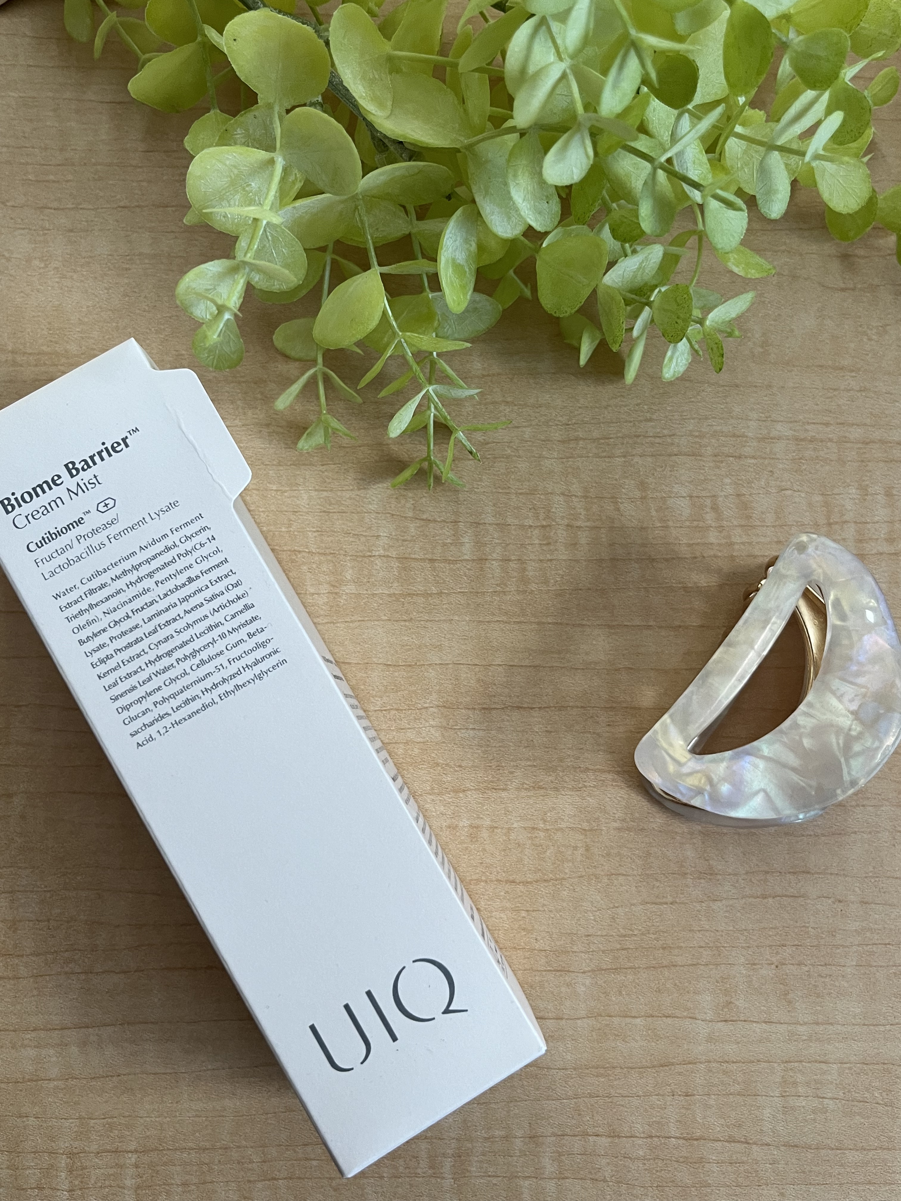 バイオームバリア クリームミスト/UIQ/ミスト状化粧水を使ったクチコミ（3枚目）