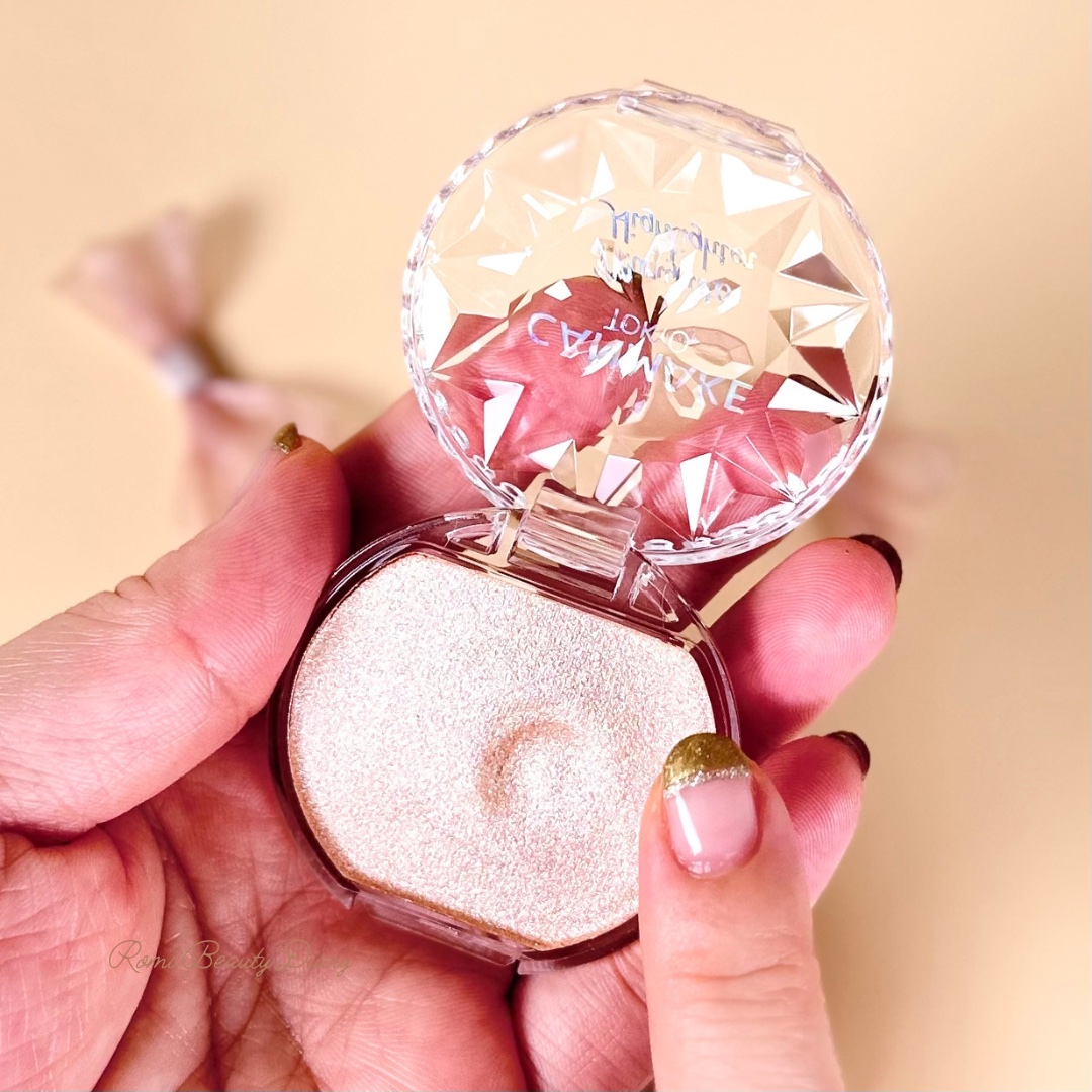 むにゅっとハイライター/キャンメイク/クリームハイライトを使ったクチコミ（3枚目）