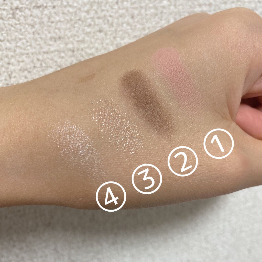 THE アイパレR/b idol/アイシャドウパレットを使ったクチコミ(3枚目)