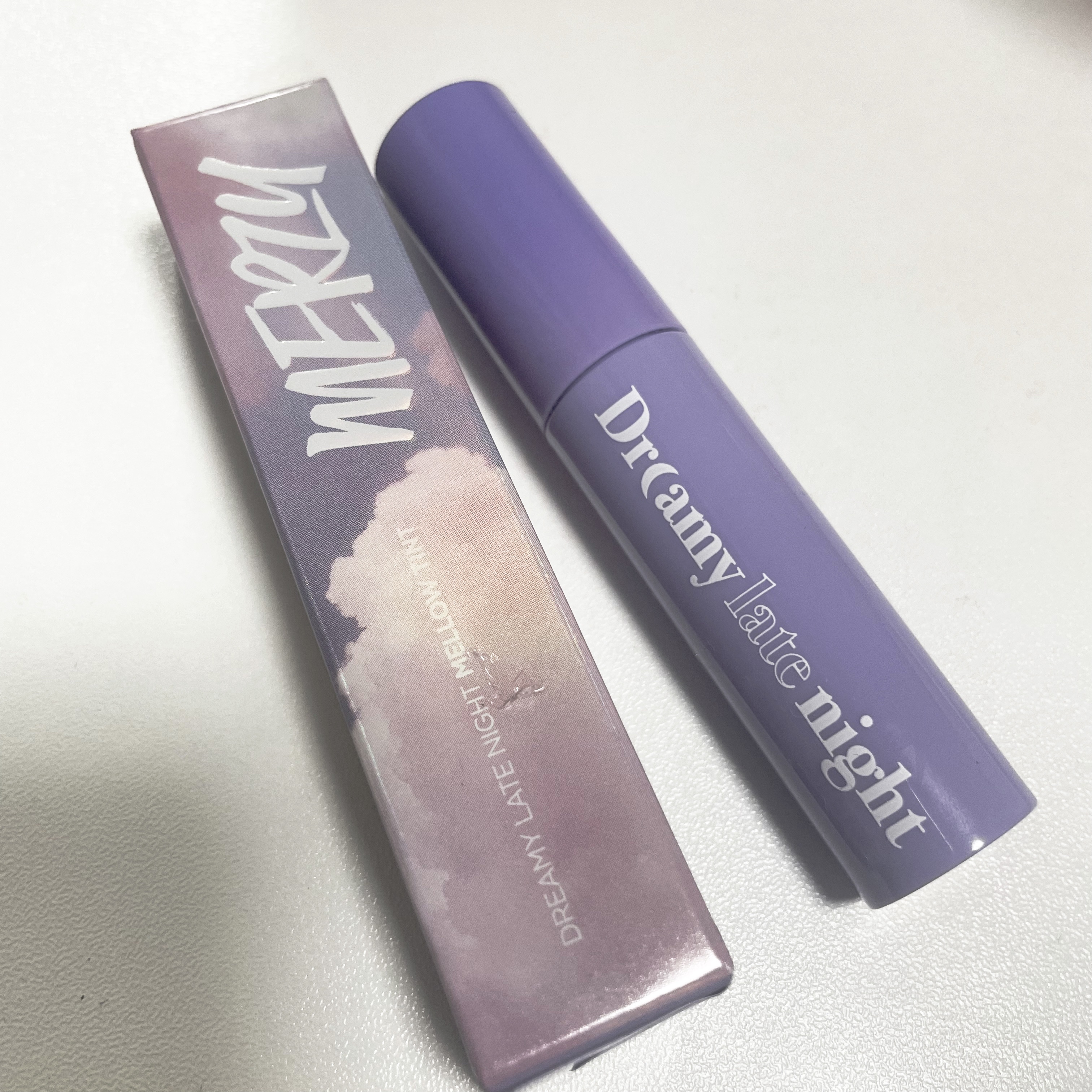 ドリーミーレイトナイト メロウティント M10 ゲットハイラスト/MERZY/リップティントを使ったクチコミ（1枚目）