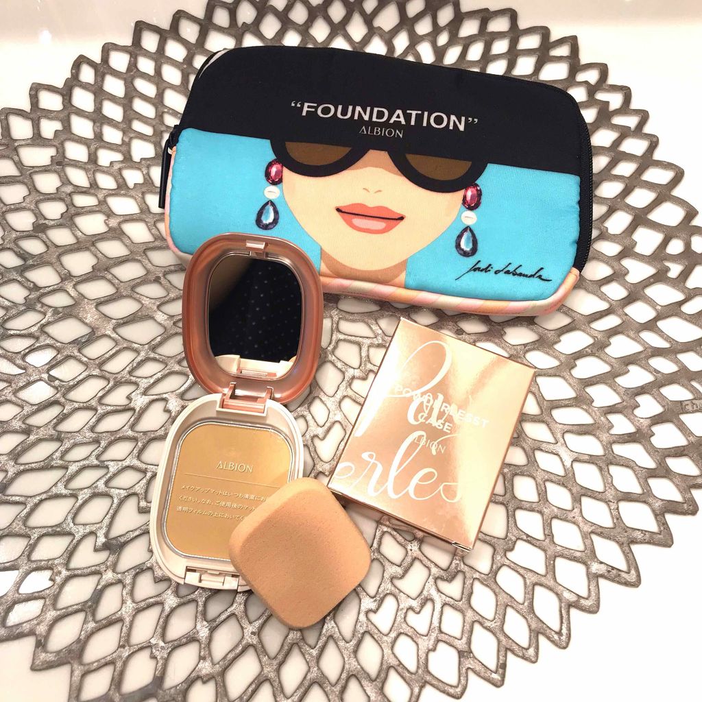 アルビオン パウダレスト/ALBION/パウダーファンデーションを使ったクチコミ（1枚目）