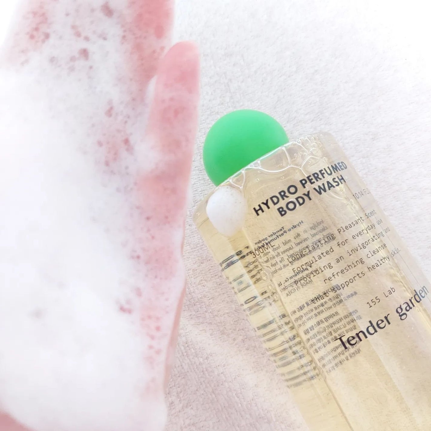 ハイドロパフュームドボディウォッシュ/Tender garden/ボディソープを使ったクチコミ(5枚目)