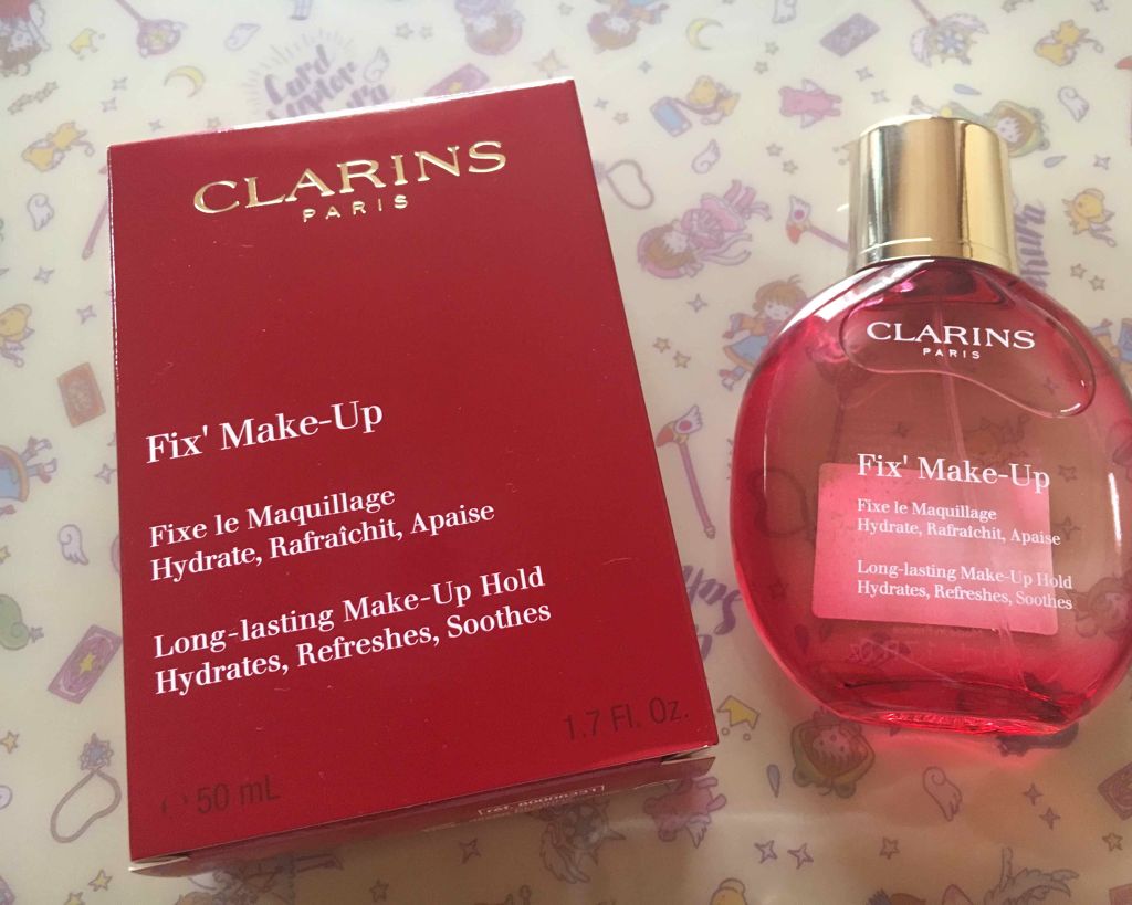 フィックス メイクアップ/CLARINS/ミスト状化粧水を使ったクチコミ(1枚目)