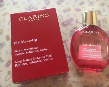 フィックス メイクアップ/CLARINS/ミスト状化粧水を使ったクチコミ（1枚目）