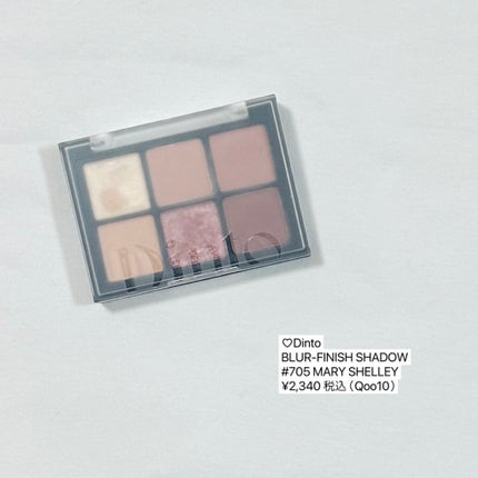 ブラーフィニシュシャドウパレット/Dinto/アイシャドウパレットを使ったクチコミ(8枚目)
